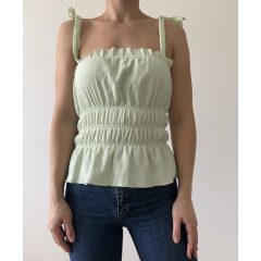 Primark lime top