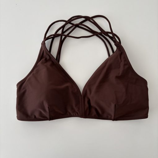 Everme barna bikini felső