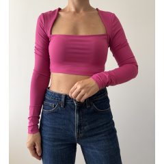 ÚJ Shein rózsaszín felső