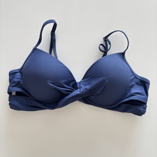 Shein kék bikini felső