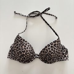 H&M leopárd mintás bikini felső