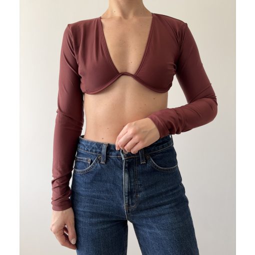 ÚJ Prettylittlething crop felső