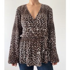 Amisu leopárd mintás felső