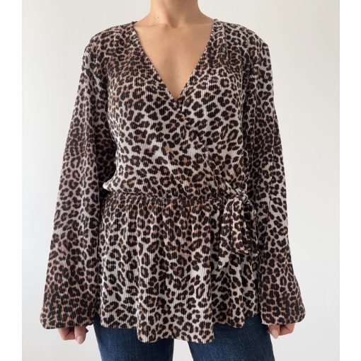 Amisu leopárd mintás felső