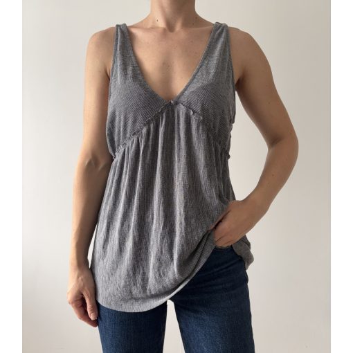 Mango szürke top