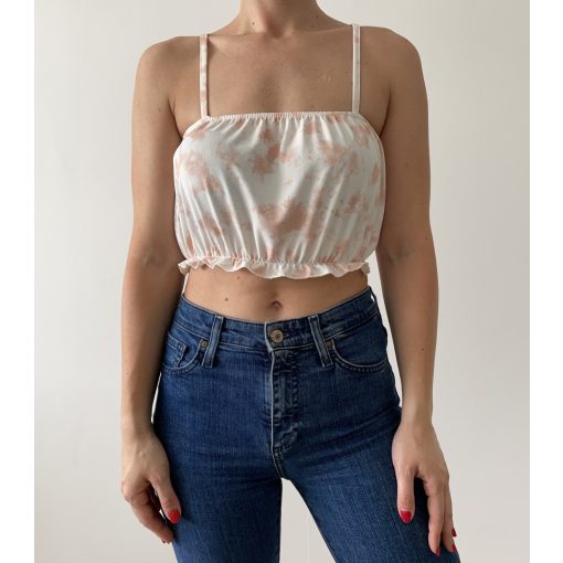 Primark mintás crop top