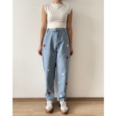Shein szívecskés farmernadrág