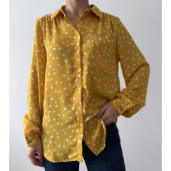 F&F sárga pöttyös ing