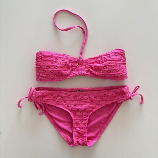 Pink bikini szett