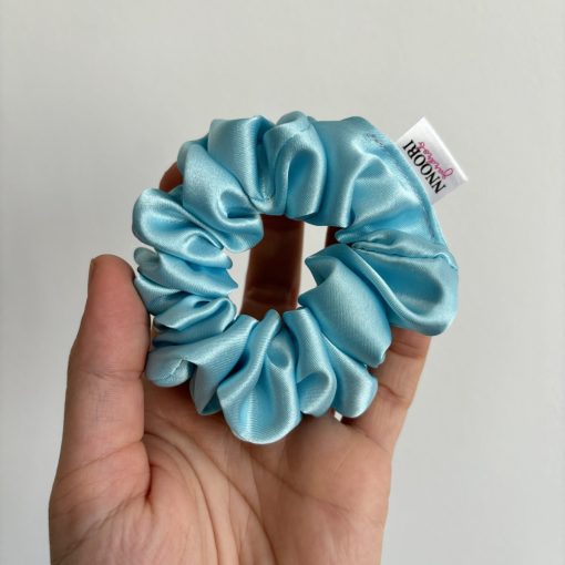 Sky blue scrunchie (S)