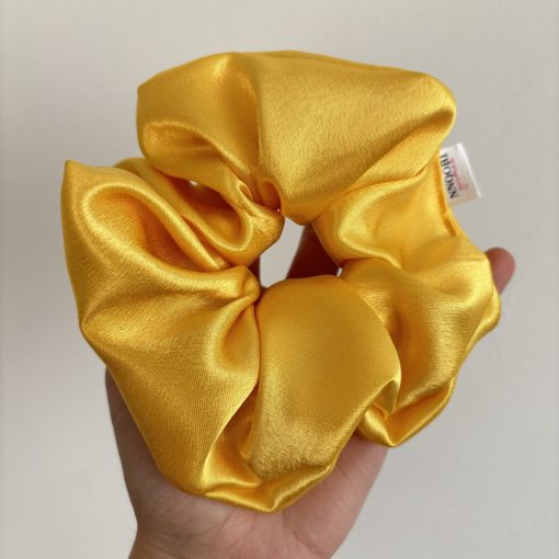 Bright yellow scrunchie (L)
