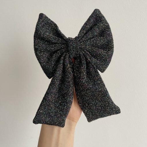 Colorful glitter bow (S)