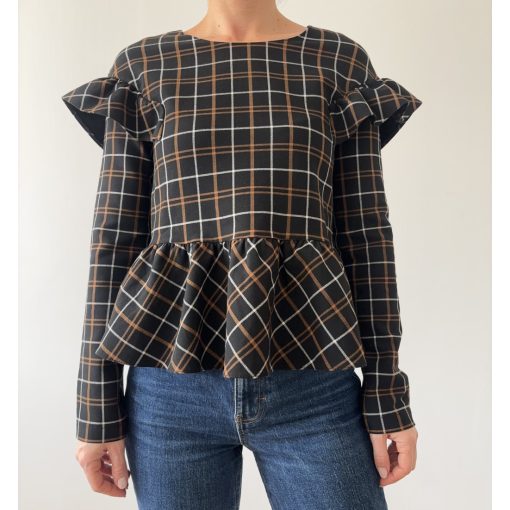 Zara kockás felső