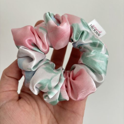 Floral scrunchie