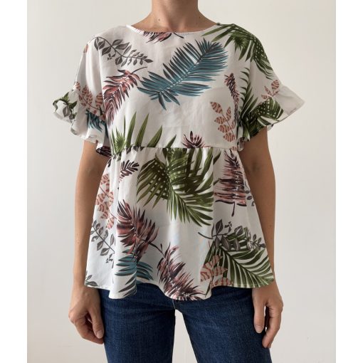 Shein mintás felső
