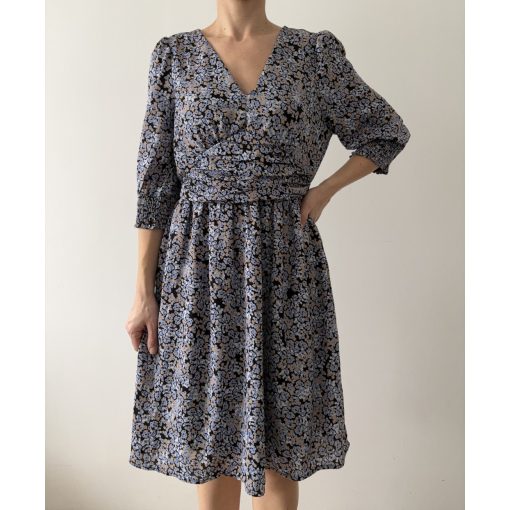 Vero Moda kék virágos ruha