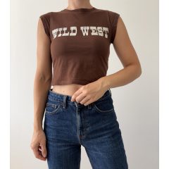H&M barna póló