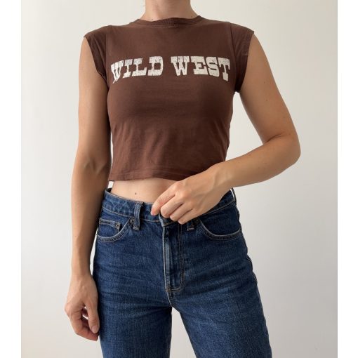 H&M barna póló