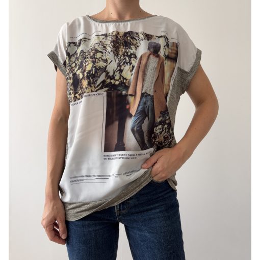 17&Co mintás felső