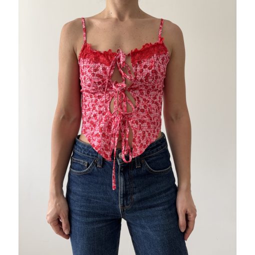 Prettylittlething mintás top