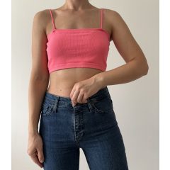 Primark rózsaszín crop top