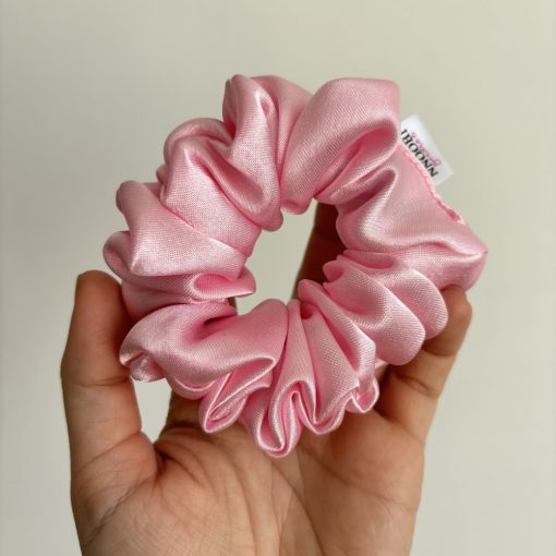 Baby pink scrunchie