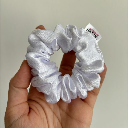 White scrunchie (S)