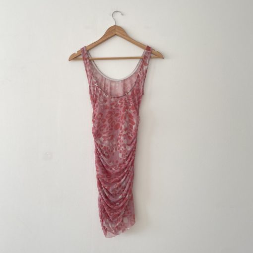 Áttetsző mintás ruha