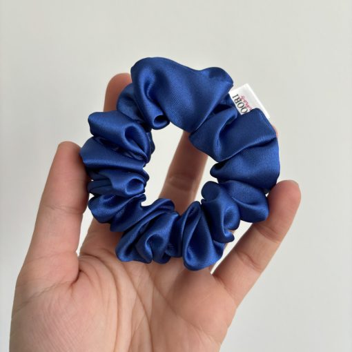 Navy blue scrunchie (S)