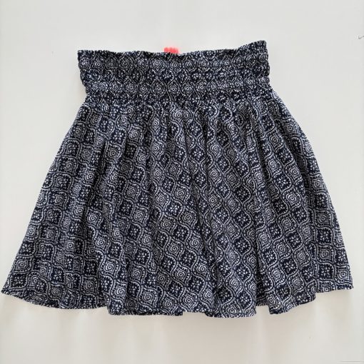 Sötétkék mintás szoknya