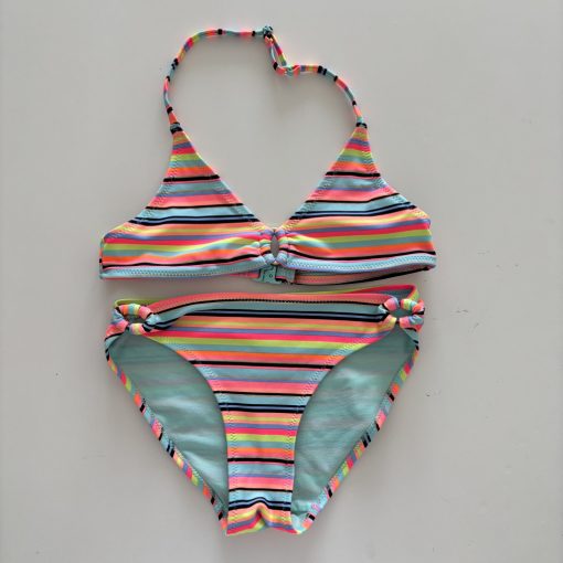 H&M csíkos bikini szett