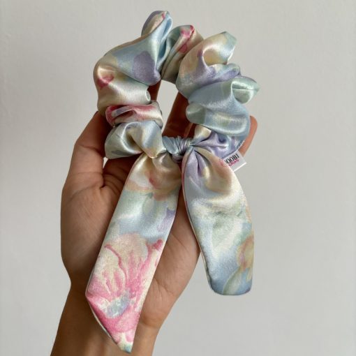 Pastel floral scrunchie (Bunny)