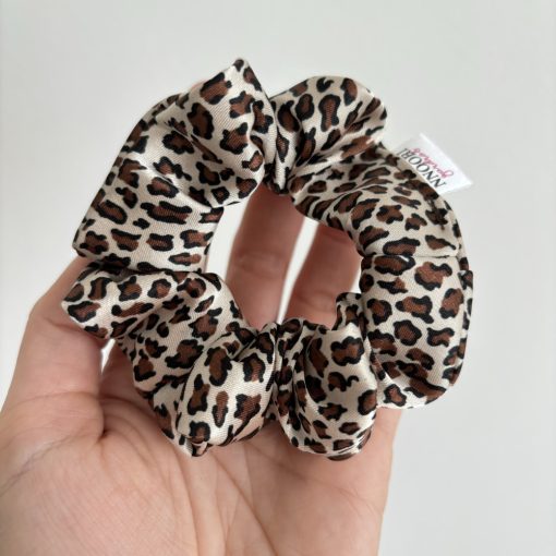 Cheetah scrunchie (S)