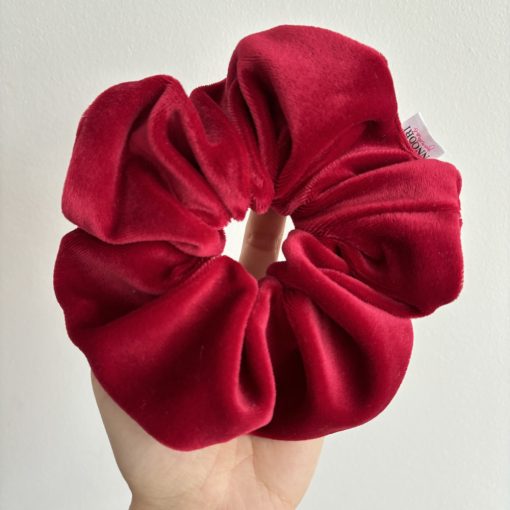 Red velvet scrunchie (L)