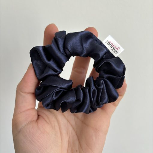 Dark blue scrunchie (S)