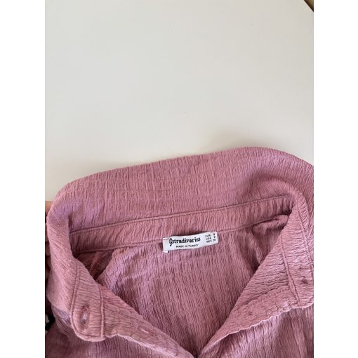 Stradivarius rózsaszín ing