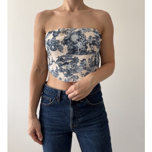 Shein mintás top