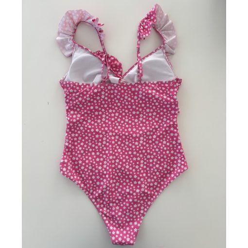 Shein pink virágos fürdőruha