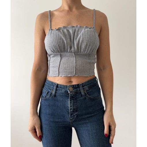 Shein szürke top