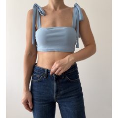 ÚJ Missguided kék top