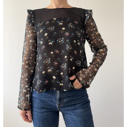 Zara virágos blúz