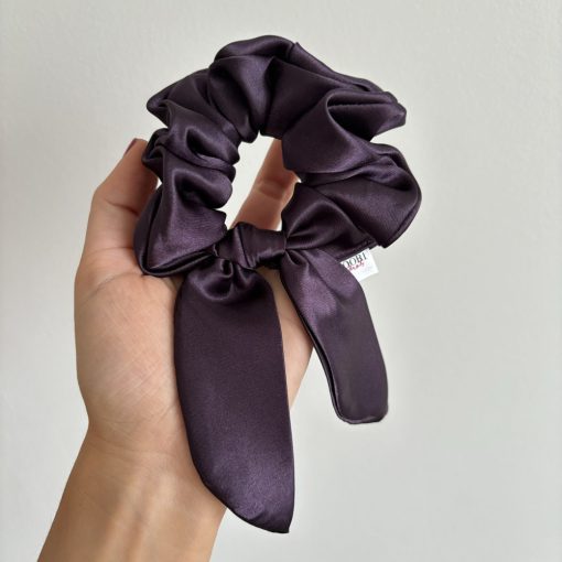 Dark purple scrunchie (Bunny)