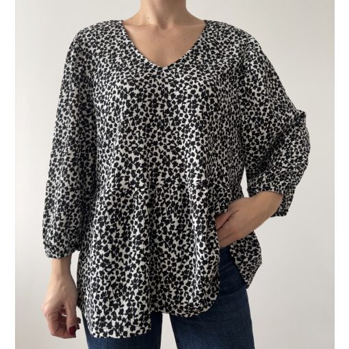 Papaya virágos felső