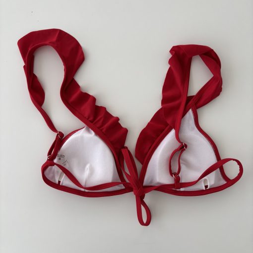 Shein piros bikini felső