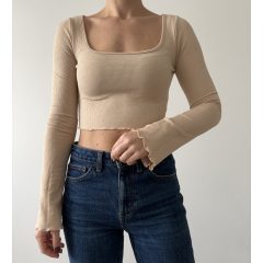 Shein bézs póló