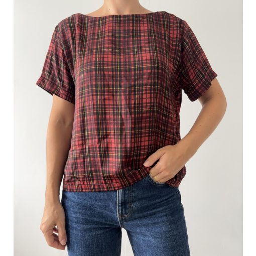 Topshop kockás felső