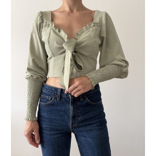 Shein zöld felső