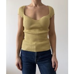 H&M sárga kötött felső