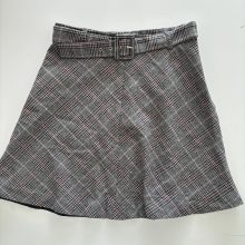 Sahara mintás szoknya övvel