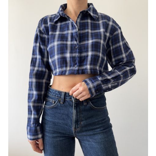 H&M kék kockás ing